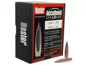 NOS 58623 ACCUBOND LR .284 168 SP 100