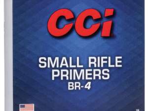 CCI Small Rifle Bench Rest Primers #BR4 Box of 1000 (10 Trays of 100)