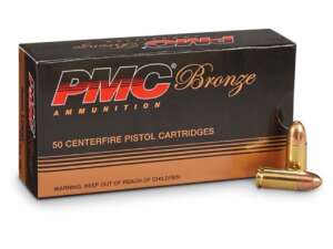 PMC Bronze 9mm Luger 115-Grain Pistol Ammunition