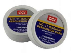 CCI Percussion Caps #11 Magnum Box of 1000 (10 Cans of 100)