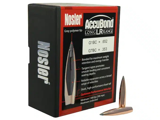 NOS 58623 ACCUBOND LR .284 168 SP 100