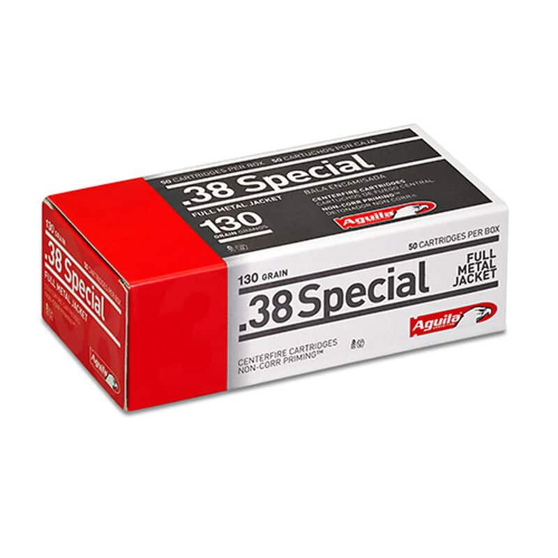 Aguila Ammunition .38 Special 130-Grain Centerfire Ammunition