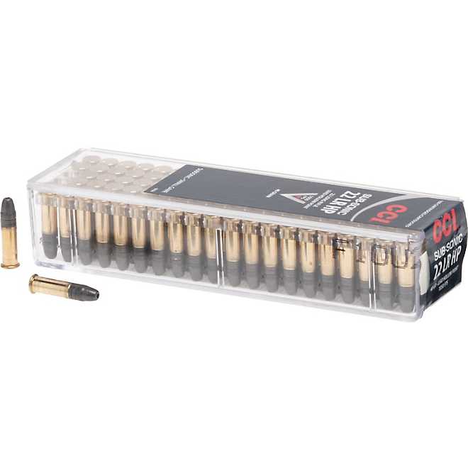 Buy CCI® .22 LR 40-Grain Subsonic Lead Rimfire Ammunition