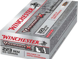 Winchester Varmint X .223 Remington 55-Grain Centerfire Rifle Ammunition