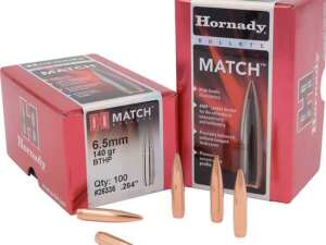 Hornady BTHP Match™ 6.5 mm 140-Grain Bullets
