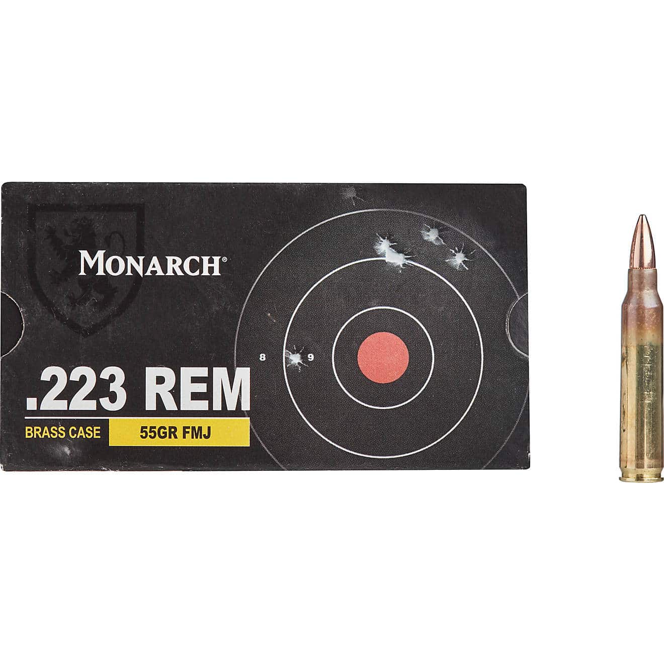 Monarch® FMJ .223 Remington 55-Grain Rifle Ammunition - Image 2