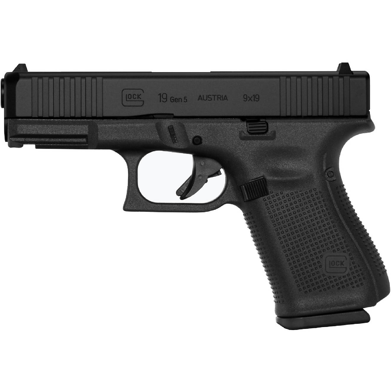 GLOCK G19 Gen5 9mm Semiautomatic Pistol
