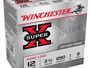 Winchester Super-X Lead Shot Dove & Game Load 12 Gauge 8 Shot Shotshells
