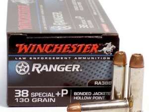 Winchester Bonded PDX1 .38 Special +P 130-Grain Handgun Ammunition