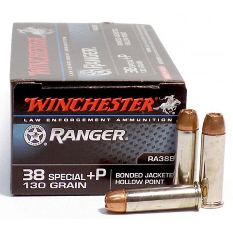 Winchester Bonded PDX1 .38 Special +P 130-Grain Handgun Ammunition