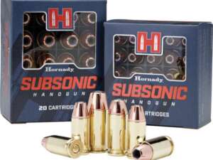 Hornady Subsonic Pistol Ammunition