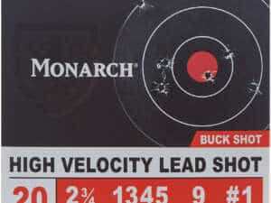 Monarch High Velocity 20 Gauge Buck Shotshells
