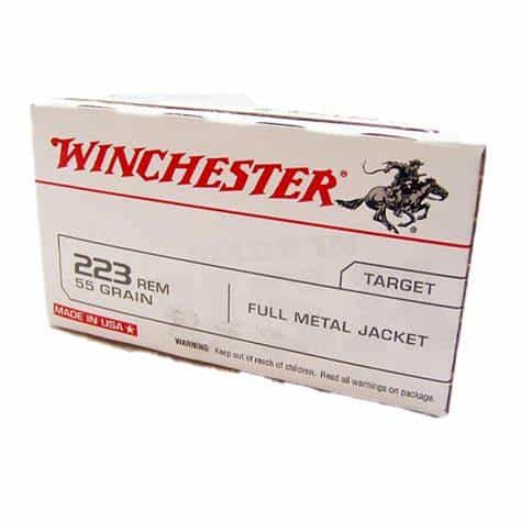 Winchester .223 Remington 55-Grain Centerfire Rifle Ammunition