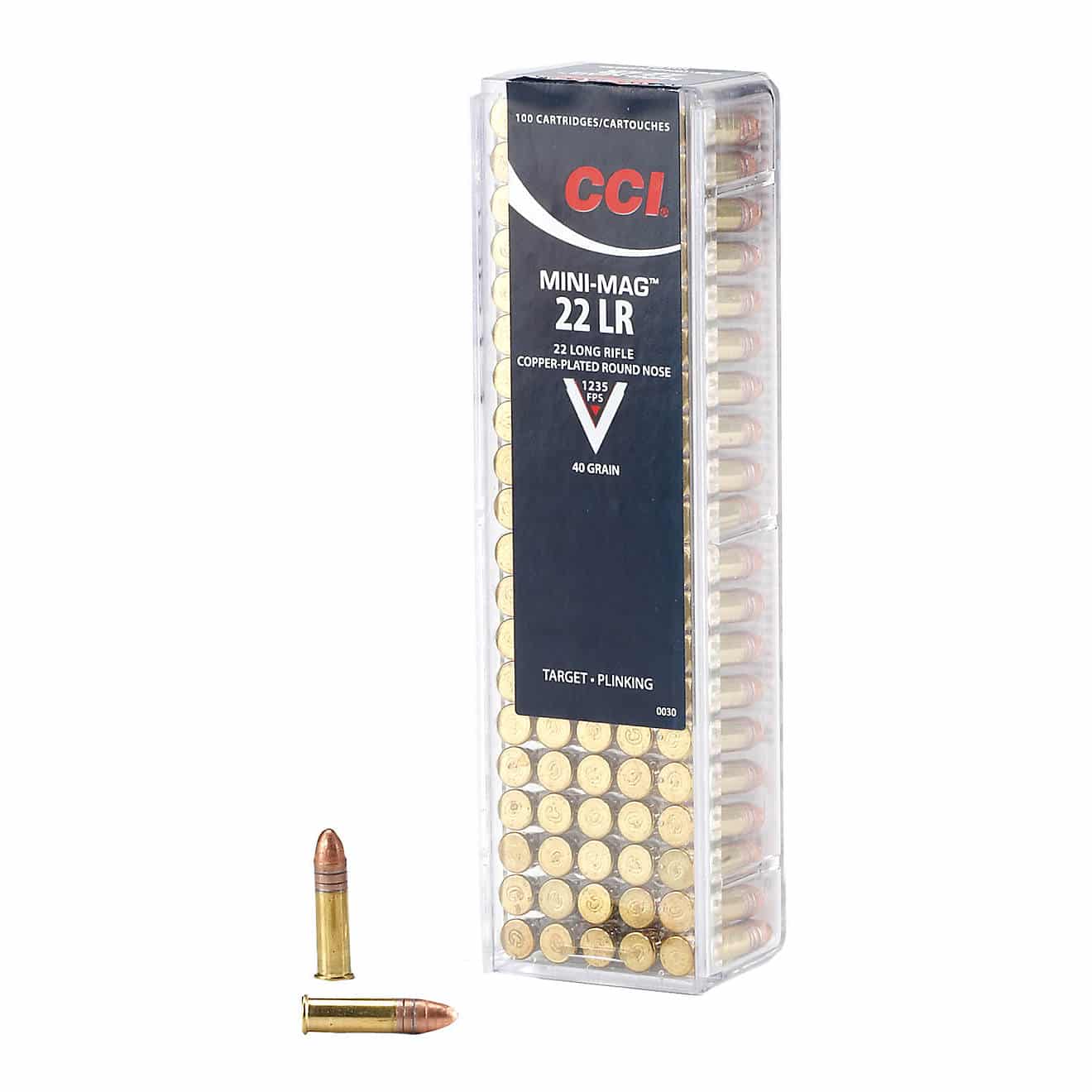 CCI 22LR Mini Mag ™ 40 Grain High Velocity Rifle Ammunition