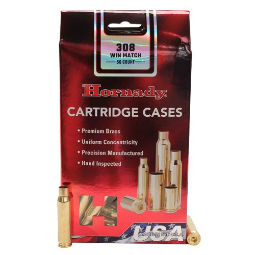 Hornady .308 Winchester Match™ Unprimed Cases