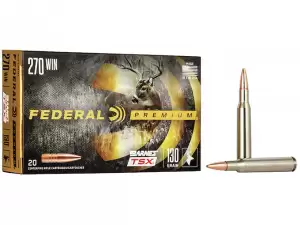 Federal Premium 270 Ammo Win HP Lead-Free