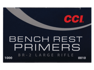 CCI Large Rifle Bench Rest Primers #BR2 Box of 1000 (10 Trays of 100)