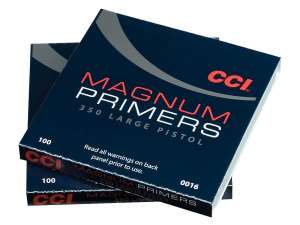 CCI Large Pistol Magnum Primers #350 Box of 1000 (10 Trays of 100)