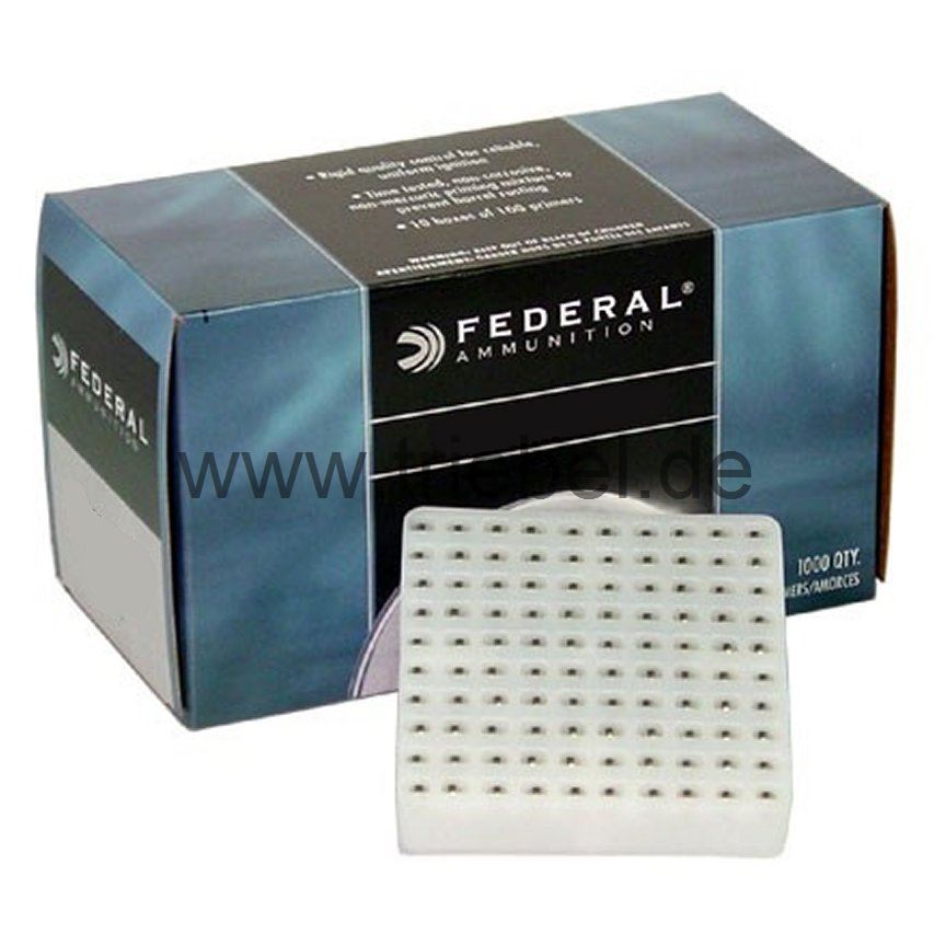 Federal Large Pistol Magnum Primers #155 Box of 1000 (10 Trays of 100)