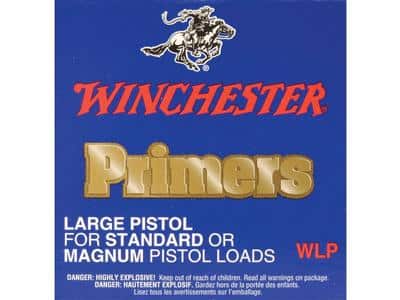 Winchester Large Pistol Primers #7 Box of 1000 (10 Trays of 100)