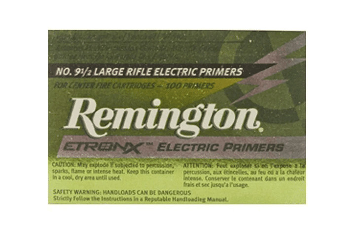 Remington EtronX Electronic Primers Box of 1000 (10 Trays of 100)