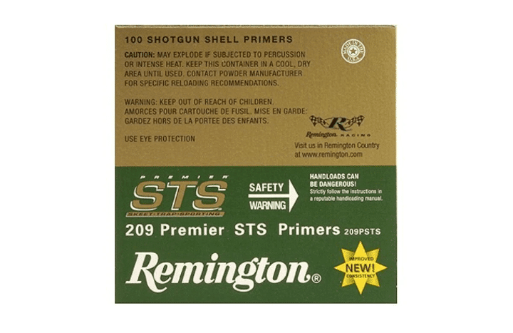 Remington Premier STS Primers #209 Shotshell